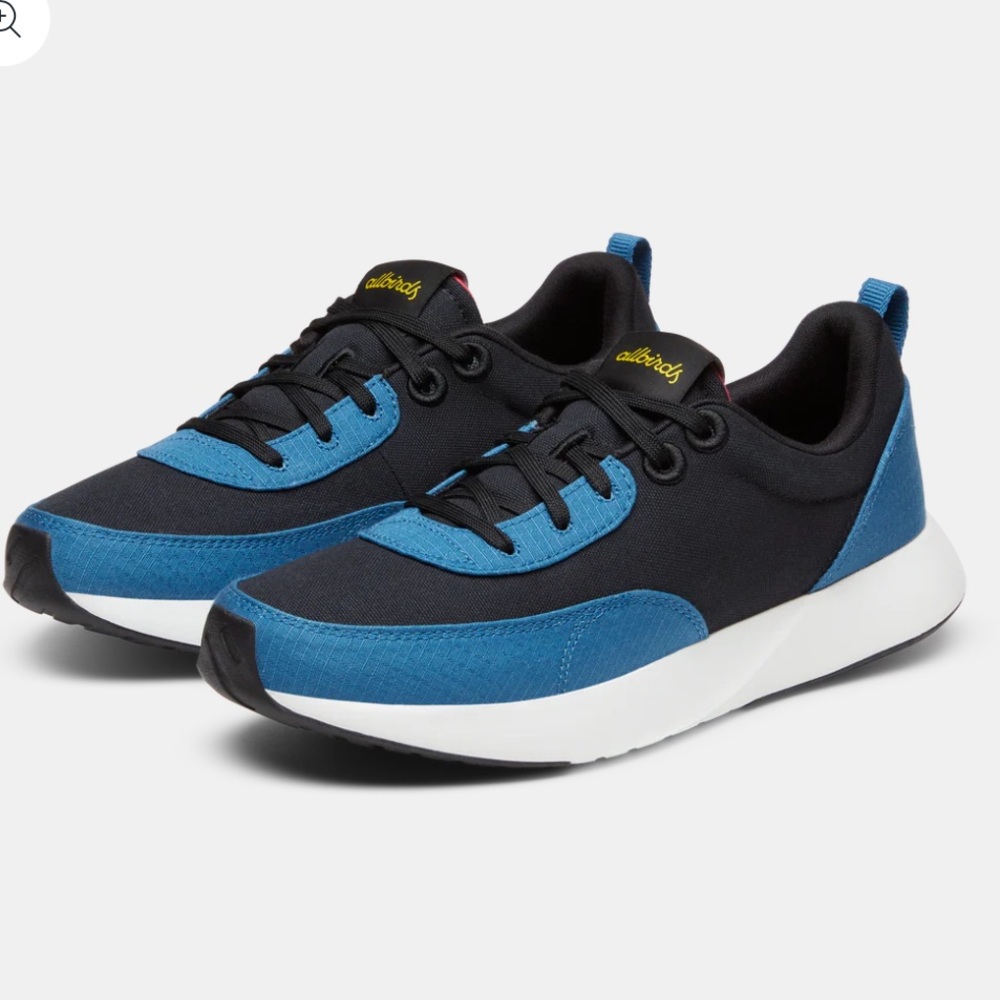 ALLBIRDS Women's 9 Courier Lace Up Sneakers in Indigo Retro